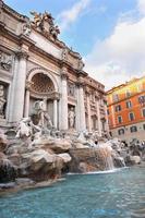 Trevi-Brunnen in Rom, Italien foto