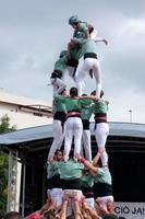 Menschenschlösser, typische Tradition einiger katalanischer Städte, Spanien foto