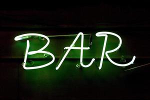 Bar - Neonlicht foto