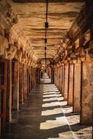 Der große Tanjore-Tempel oder Brihadeshwara-Tempel wurde von König Raja Raja Cholan in Thanjavur, Tamil Nadu, erbaut. Es ist der älteste und höchste Tempel in Indien. dieser tempel, der zum unesco-kulturerbe gehört foto