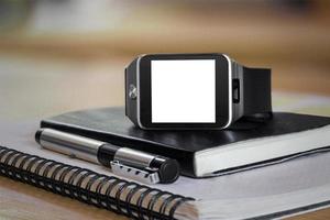 Smart Watch-Anwendungsverarbeitungs-Screenshot-Mockup foto