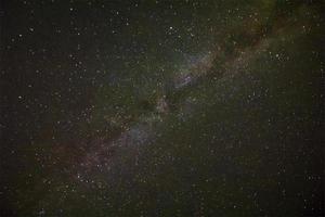 Nachthimmel mit Schönheit Milchstraße foto