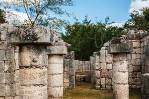 Antike Ruinen von Chichen Itza foto