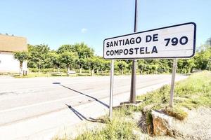 Straßenschild in Spanien foto