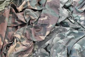 Camouflage-Hintergrundtextur als Hintergrund für russische oder UdSSR-Scharfschützen-Designprojekte foto