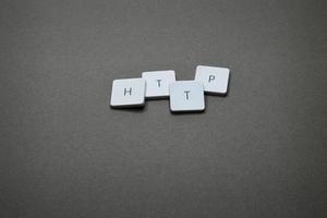 Tasten der http-Tastatur foto