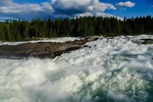 Landschaft in Schweden, Europa foto