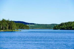 Landschaft in Schweden, Europa foto