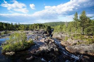 Landschaft in Schweden, Europa foto