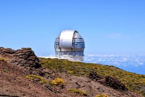 das teide-observatorium auf teneriffa, auf den kanarischen inseln, ca. mai 2022 foto