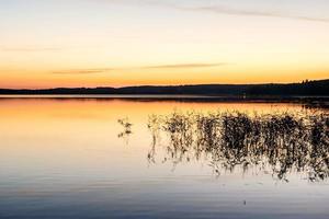 Landschaft in Schweden, Europa foto