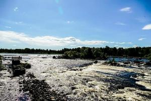 Landschaft in Schweden, Europa foto