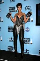 Rihanna im Presseraum der American Music Awards 2008 im Nokia Theatre in Los Angeles, ca. 23. November 2008 foto