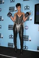 Rihanna im Presseraum der American Music Awards 2008 im Nokia Theatre in Los Angeles, ca. 23. November 2008 foto