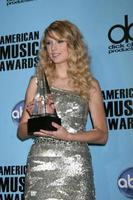 Taylor Swift im Presseraum der American Music Awards 2008 im Nokia Theatre in Los Angeles, ca. 23. November 2008 foto