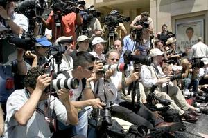 Fotografen Matt Damon erhält Stern auf dem Hollywood Walk of Fame Los Angeles, ca. 25. Juli 2007 2007 foto