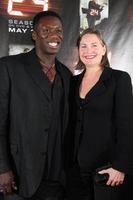 Hakeem Kae-Kazim und Cherry Jones kommen am 12. Mai 2009 zum 24. Staffelfinale, das die DVD-Veröffentlichung von Staffel 8 und Staffel 7 im Wadworth Theatre in Westwood, Kalifornien, vorführt foto