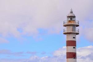 Leuchtturm am Meer foto