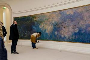 Gemälde im Musée d Orsay in Paris, Frankreich, ca. Oktober 2022 foto