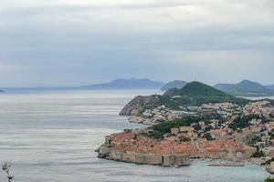 Blick auf Dubrovnik, Kroatien foto