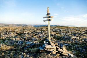 Landschaft in Schweden, Europa foto