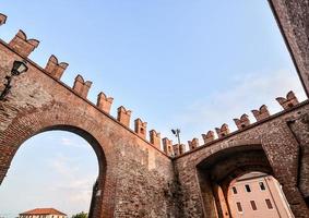 Ansicht der italienischen Architektur foto