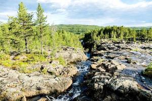 Landschaft in Schweden, Europa foto