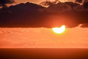 Sonnenuntergang am Meer foto