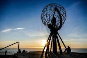 norwegen, 2022 - blick auf das nordkapp foto