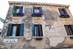 Italien, 2022 - Haus in Venedig foto