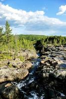 Landschaft in Schweden, Europa foto