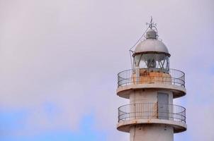 Leuchtturm am Meer foto