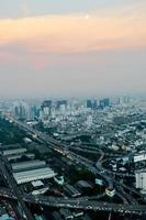 Blick auf das Stadtbild von Thailand foto