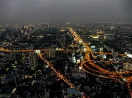 Thailand-Nachtansicht foto
