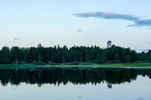 Landschaft in Schweden, Europa foto