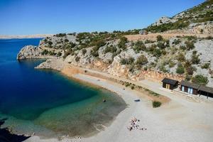 Adriatisches Meer in Kroatien foto