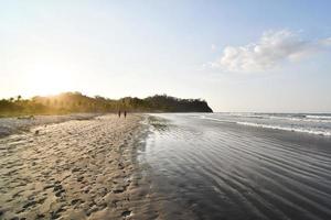 Strand goldene Stunde foto