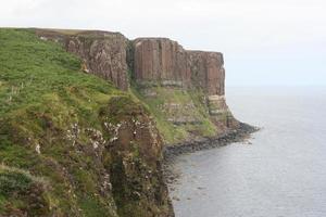 ein blick auf die schottische landschaft in der nähe von stirling foto