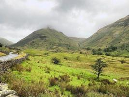 Blick auf den Lake District in der Nähe des Kirkstone-Passes foto