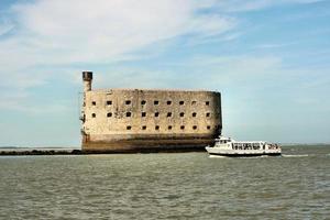 Ein Blick auf Fort Boyard in Frankreich foto