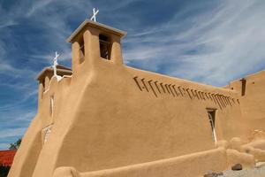 Missionskirche San Francisco de Asis in New Mexico foto