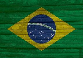 brasilianische Flagge Textur als Hintergrund foto