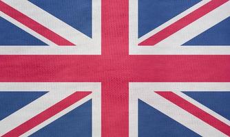 England Flagge Textur als Hintergrund foto