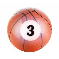 der Billard- und Basketballball foto