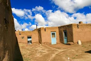 Taos Pueblo in New Mexiko, USA foto