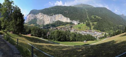 die Alpenlandschaft foto