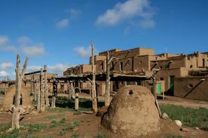 Taos Pueblo in New Mexiko, USA foto