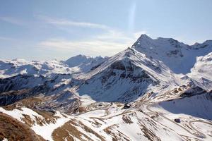 die Alpen im Winter foto