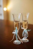 Hochzeitsgläser für Wein und Champagner