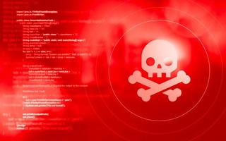 gefährliche Ecken des Internets. hohes Risiko von Hackerangriffen. foto